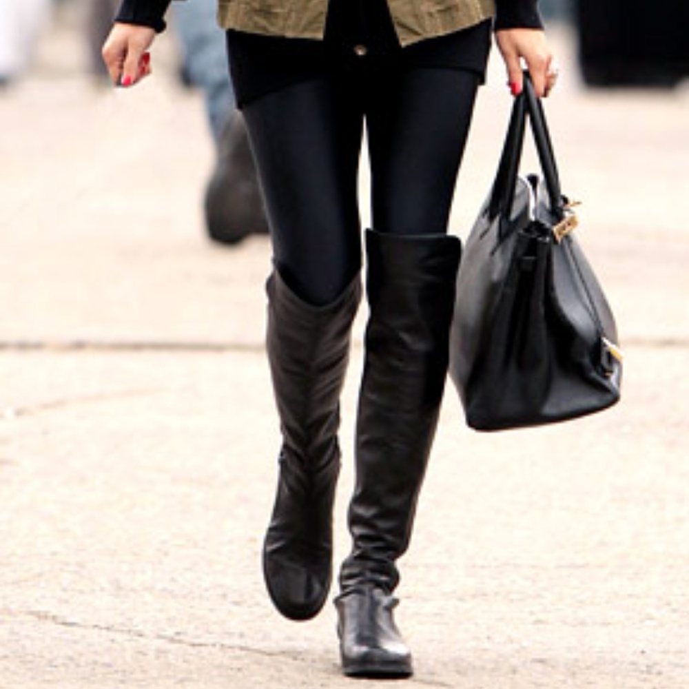 Ralph Lauren Sarilla Over the Knee Boots Size 10